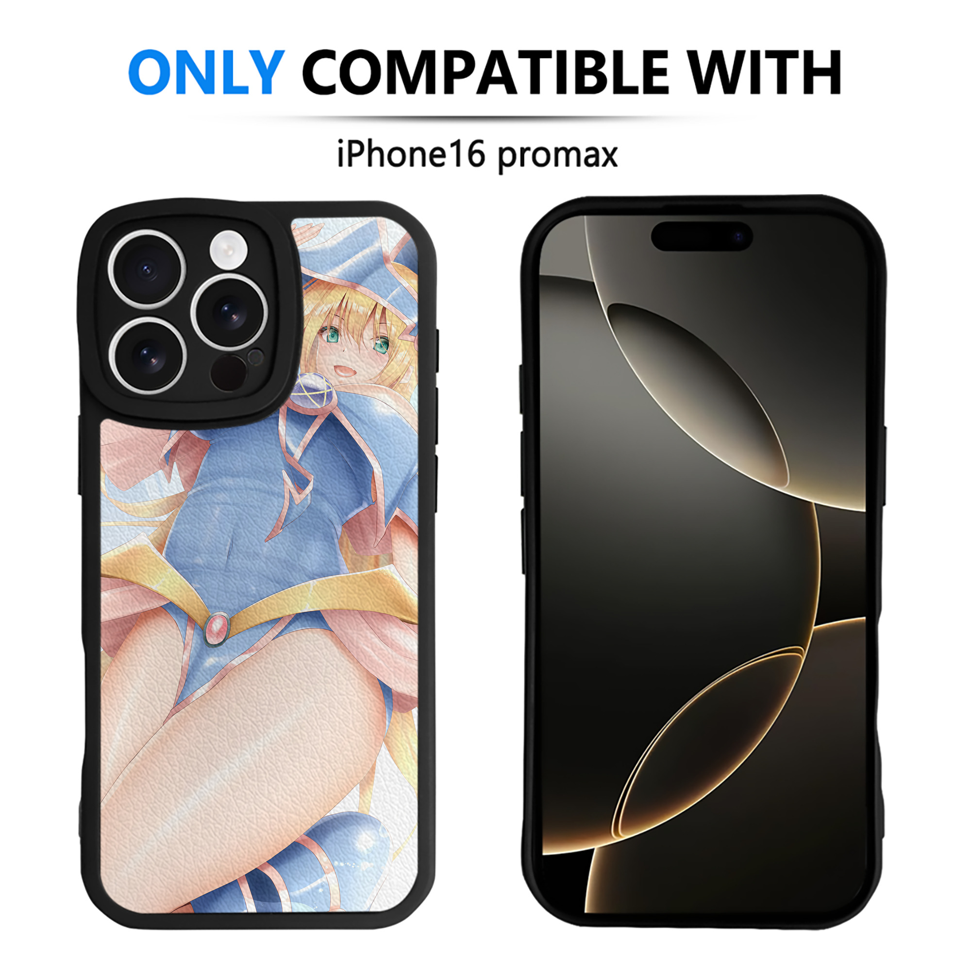 （画像用） 遊☆戯☆王 Yu-Gi-Oh! 【iPhone 16シリーズ対応】シリコンスマホケース（レザー調） 材質：シリコン